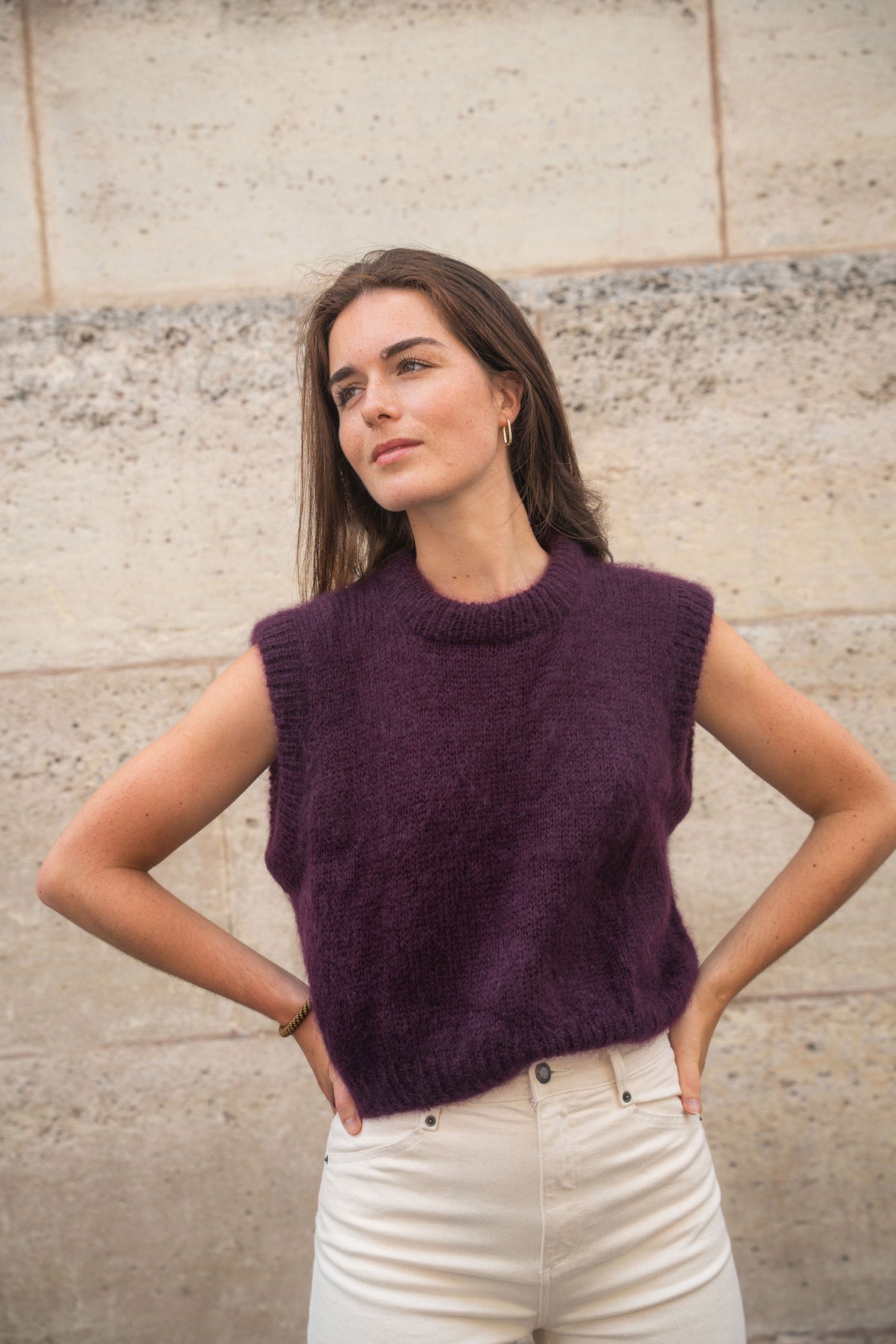 Kit Gisèle Slipover S/M - Majo Garn