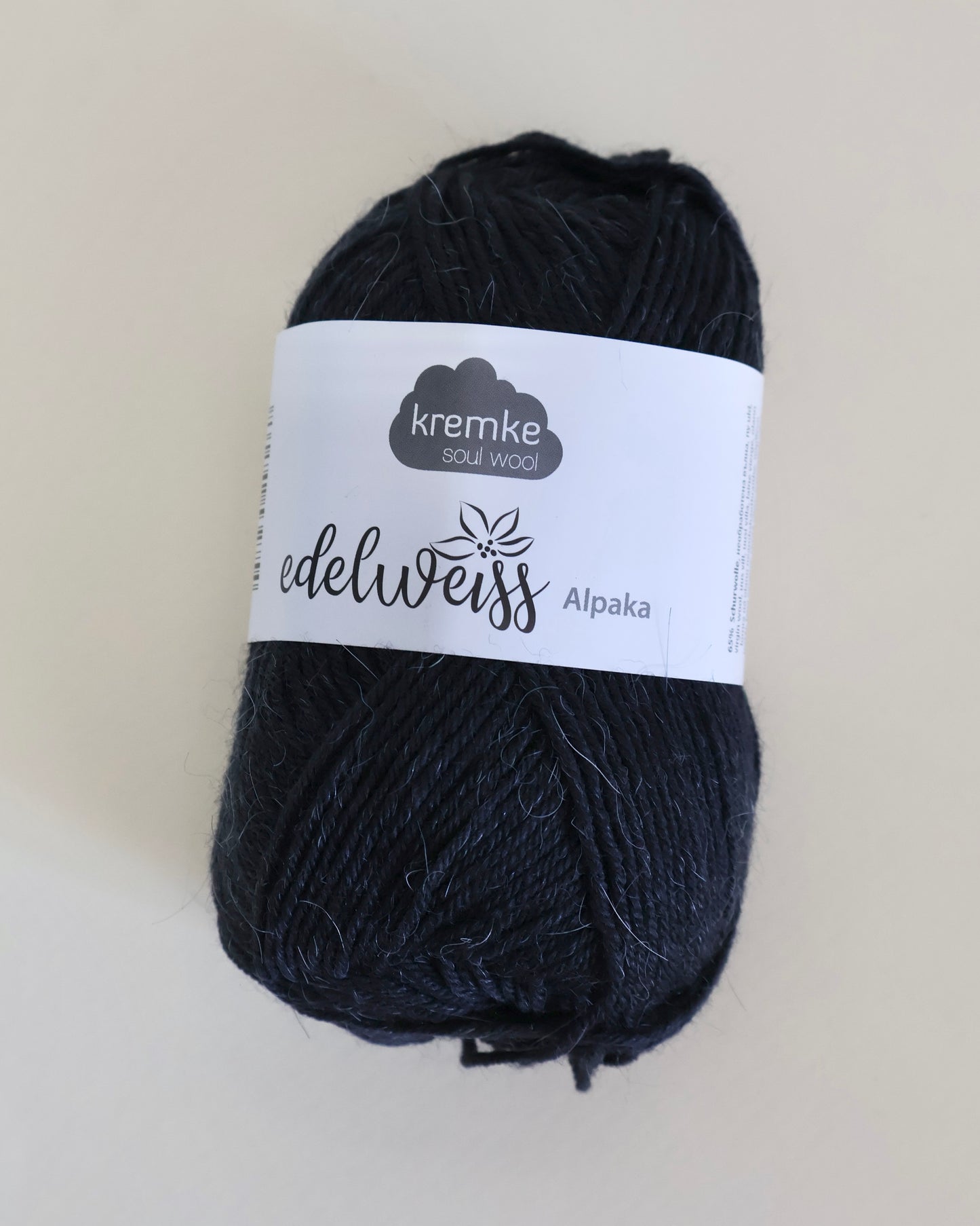 Eldeweiss Alpaka 4 ply 25g Kremke
