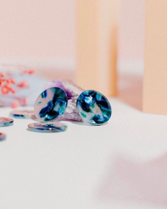 Lot de 6 boutons 25 mm Pigeon Wishes - Sublime