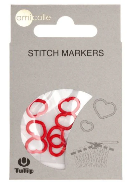 Marqueurs coeur rouge taille M