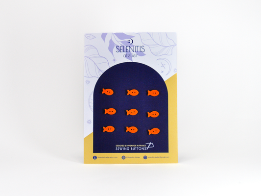 Boutons S Petits poissons Selenitis