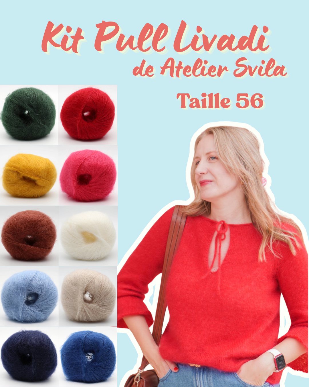Kit pull Livadi - taille 56